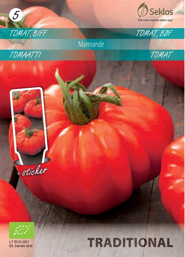 Økologisk tomat - Marmande